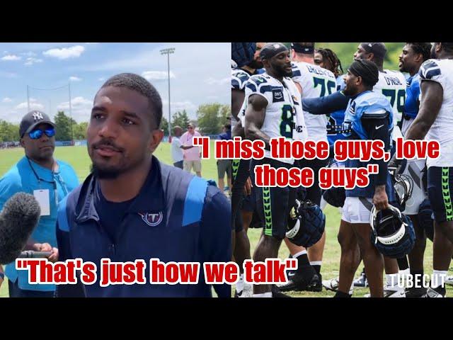 Quandre Diggs On Trash Talking With His Former Seahawks Teammates.