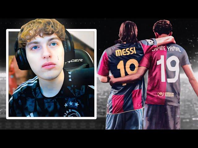 LAMINE YAMAL VS LEO MESSI REACCION | DAVOO XENEIZE