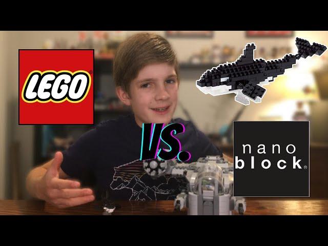 LEGO vs. Nanoblock Comparison! | Is it even fair?