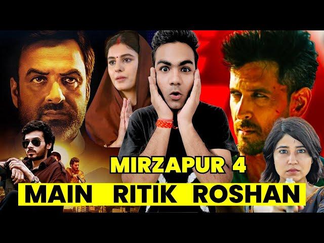 Mirzapur 4 Hrithik Roshan Movie Announcement REVIEW || REVIEW WALE BHAIYA ||