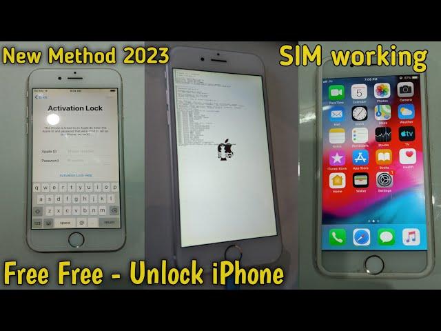 How to unlock iCloud On Apple iPhone 6 - Sim working - iPhone 6 iOS 12.5.7 iCloud Bypass Free 2023