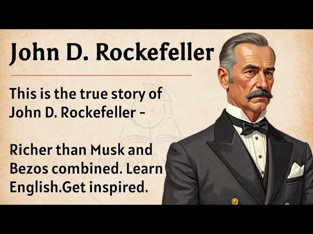 The Untold Story of John D. Rockefeller || Learn English Through Story Level 3  || Graded Reader ️