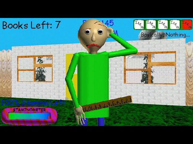 Baldi Loves Nothing - Baldi's Basics Mod