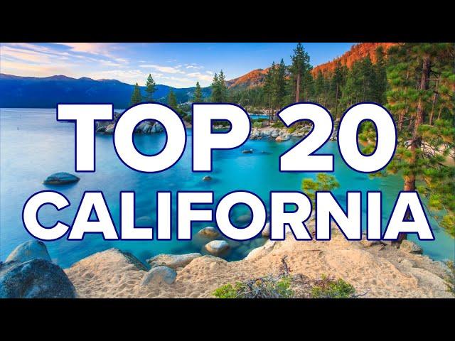 20 BEST PLACES TO VISIT CALIFORNIA