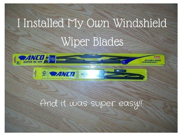 EZwipers.com ANCO Wiper Blade Installation #ezwipers