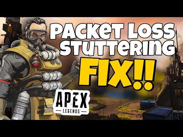 How to Fix Stuttering & Network lag & Packet loss in Apex legends PC