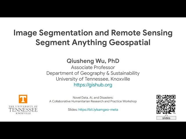 Image Segmentation and Remote Sensing | Segment Anything Geospatial
