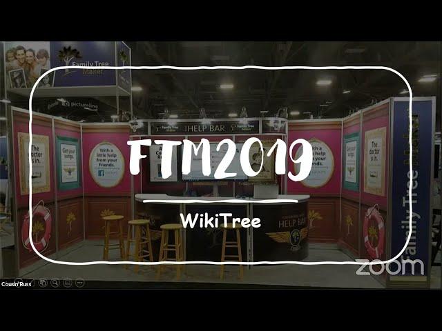 FTM2019 and WikiTree