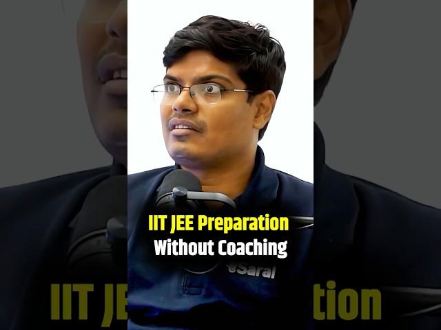 Can you clear IIT JEE without coaching? Kya Self Study Se JEE Niklega#shorts #iitjee #jee #esaral