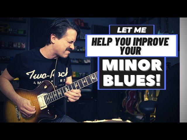 Minor 7 Arpeggio Guitar Lesson - Improve your Slow Blues!