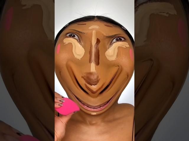 CUTE  or FAIL?  Round Face Filter Makeup Challenge 