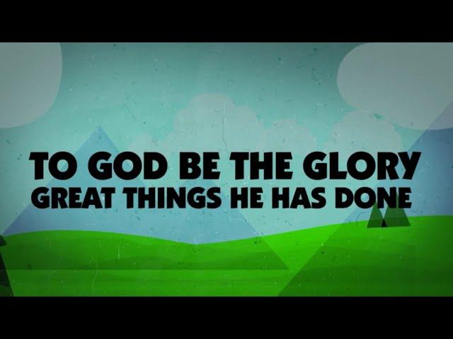 Yancy - To God Be The Glory / Doxology [OFFICIAL LYRIC VIDEO] from Kidmin Worship Vol. 1