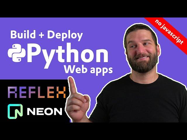 Pure Python: Build a full stack ChatGPT-like UI. Reflex, Neon Postgres. Deploy with Docker to a VM