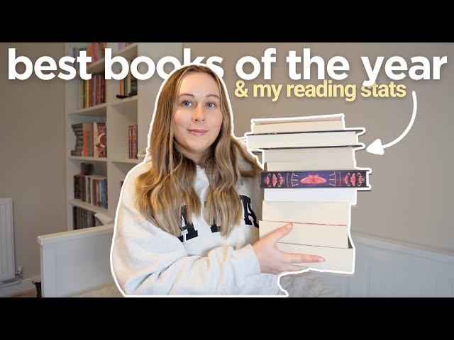 my top 10 books of 2024 & reading stats 