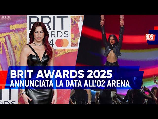 BRIT Awards 2025: annunciata la data ufficiale, in attesa dei vincitori | RDS Music For You