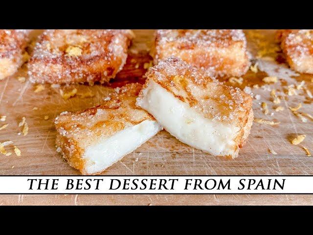 Spanish Leche Frita Recipe | Incredible FRIED MILK Dessert