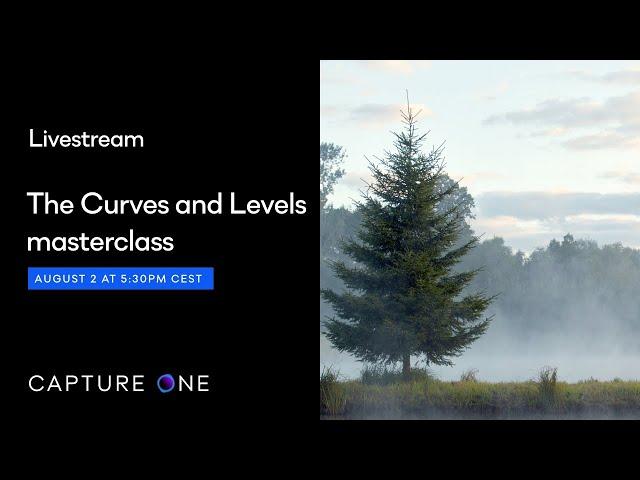 Capture One Livestream | Curves and Levels masterclass