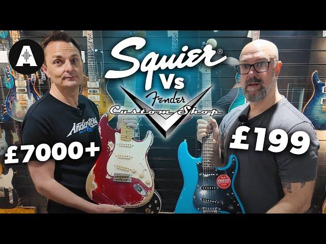 Masterbuilt Fender Strat vs Squier - Does Price Make a Difference?