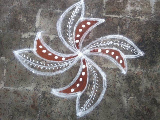 #1| kolam #semman kolam |7 to 1 ner pulli kolam|