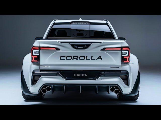 2026 Toyota Corolla Pickup Truck REVEALED! Next-Gen Power & Style Unleashed!