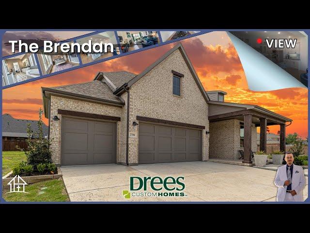 Drees Custom Homes Brendan | 3411 sqft | 4 Bed | 3 Bath | Dallas | Mansfield, TX | Colby Crossing