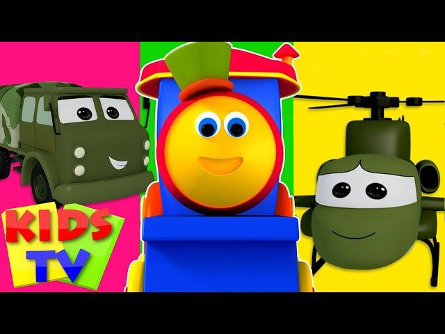 Bob The Train Visit To The Army Camp | Kids TV cartoon | kids TV video for children | kids TV show