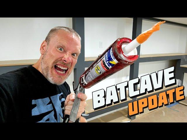 FINISH LINE? Batcave "BAT BUNKER" Collection Room Construction Progress Update!