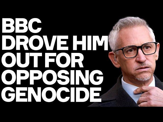 Gary Lineker DRIVEN OUT By BBC... For Opposing Israel's GENOCIDE