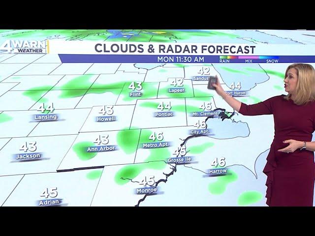 Metro Detroit weather forecast Nov. 25, 2024 -- 6 a.m. Update