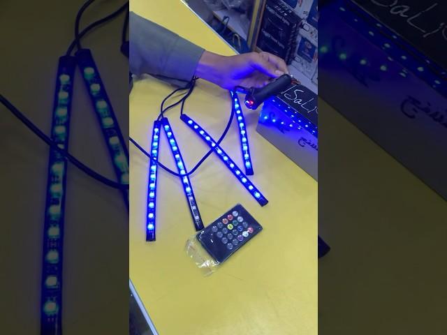 Atmosphere Light || Remote Multi Function Light || Car interior Light || #shortfeed #viralshort