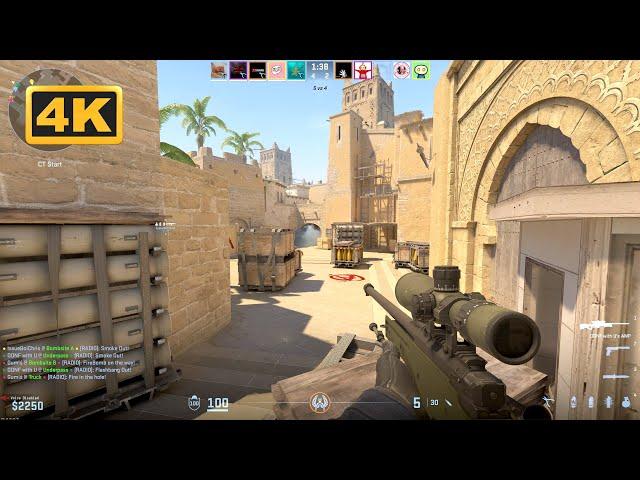 Counter Strike 2 Gameplay 4K (No Commentary)