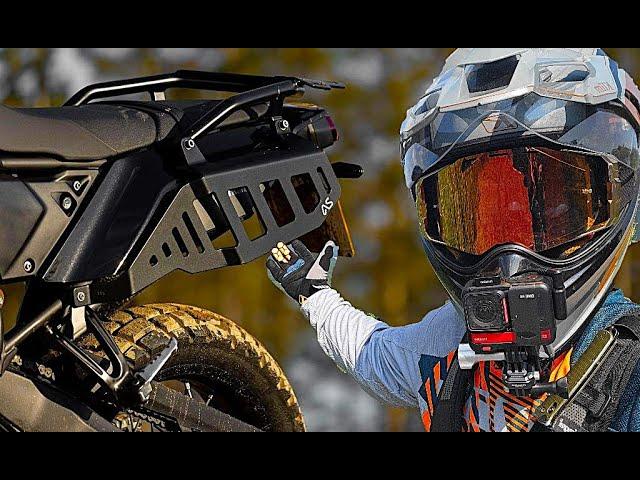 Tenere 700 Upgrade | Adventure Spec Luggage Racks | Quick Install & Review | ADV Gourmet