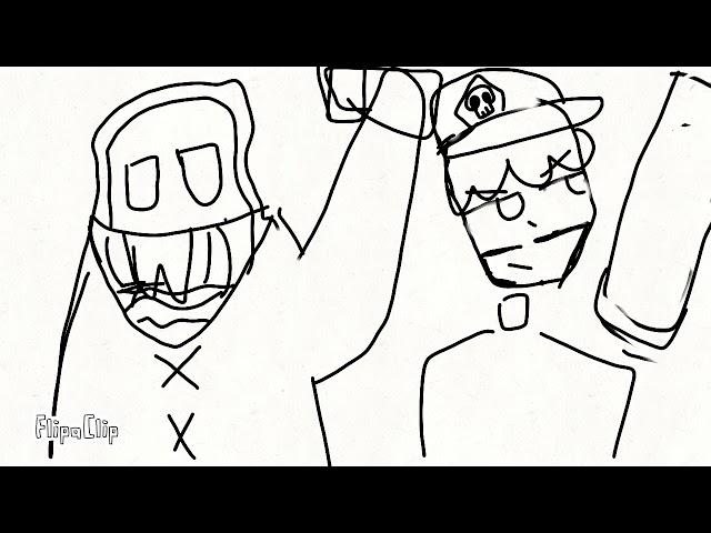 tander in the bottehl ft. smg3 and bob #animation  #smg4  #flipaclip