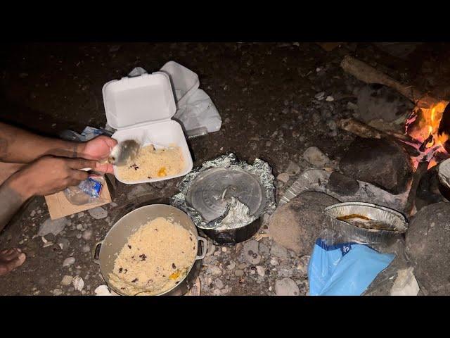 Best Night River In Jamaica  We Cooked & Camp In St Mary Ft Roze Don