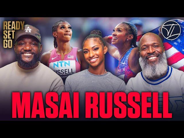 Masai Russell | Gold Medal Olympian, Overcoming Mental Hurdles, what’s her DMs like and more 