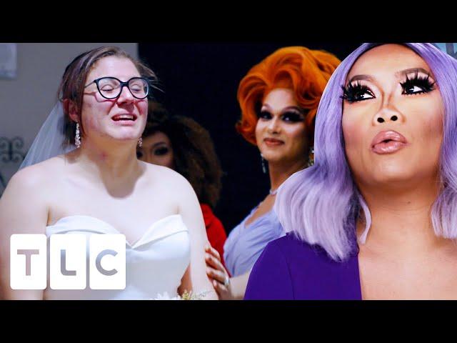 Draq Queens Help Pro Wrestler Bride Feel Like A Lady Again | Dragnificent!