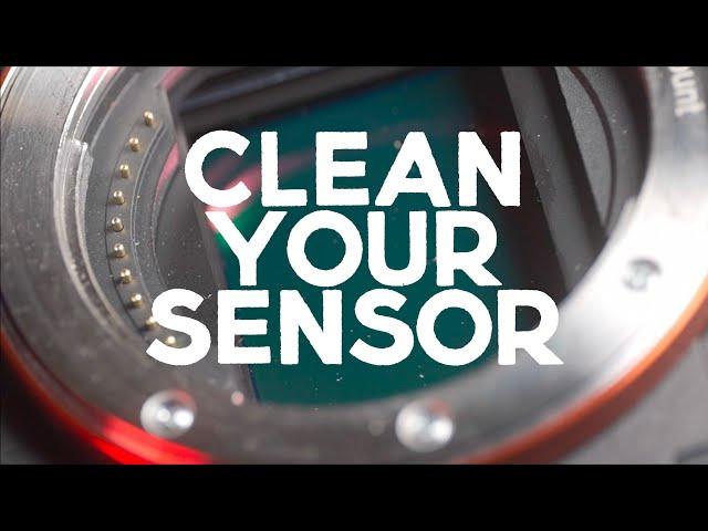 How to Clean Your Camera Sensor Yourself.  Sony A7siii and a7iv Mirrorless Camera.