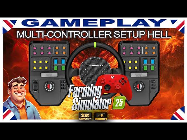 (PC) Multiple Controller Nightmare & Loads More Bugs   |   Farming Simulator 25 Gameplay Review