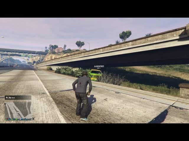 GTA Online - Joel Uses The Force To Kill Bobby