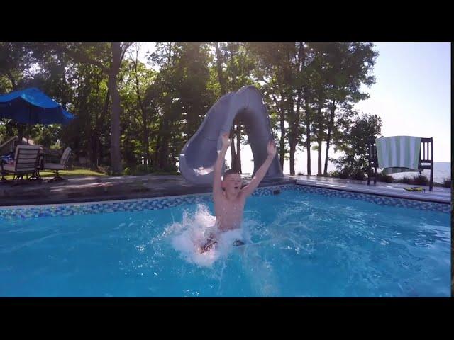 Global Pool Products - Tidal Wave Pool Slide