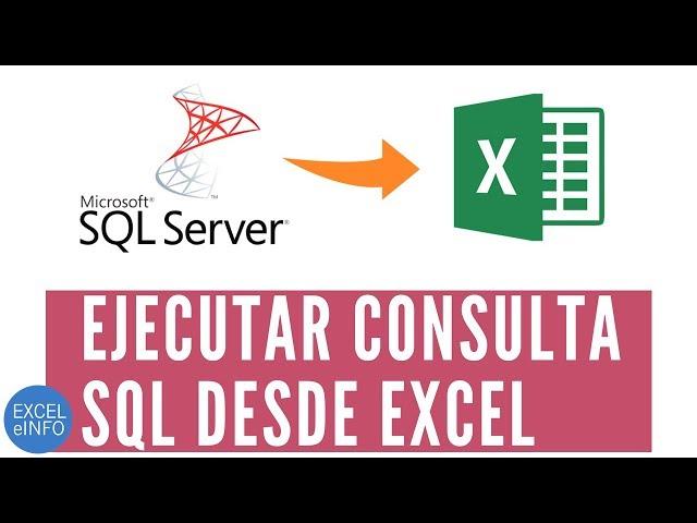 Execute a SQL Query in Excel and import data to Table @EXCELeINFO