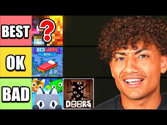 I RANKED The BEST ROBLOX Games!!