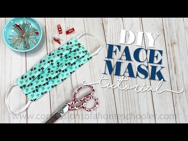 How to SEW a Medical FACE MASK // TUTORIAL