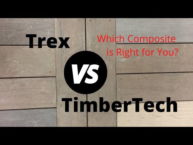 Trex vs TimberTech, Which Composite Decking is For You?