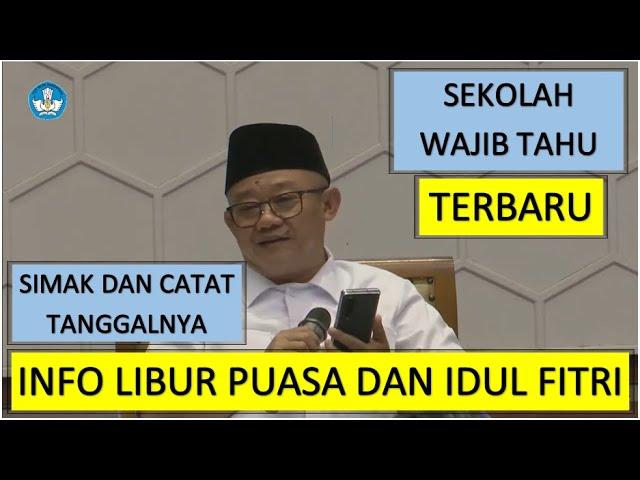 LIBUR PUASA & IDUL FITRI 2025 TERBARU || ADA TAMBAHAN HARI LIBUR LHO.....