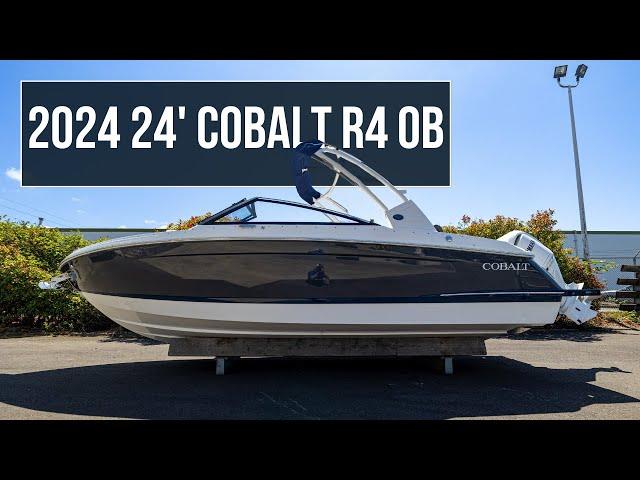 FOR SALE: NEW 2024 24' Cobalt R4 OB (Stock number: 04020K324)