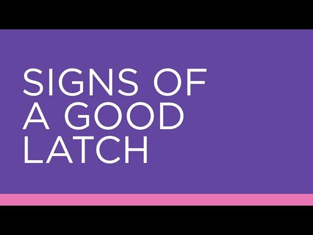 Is my baby latching on correctly? How to get a good latch for breastfeeding.