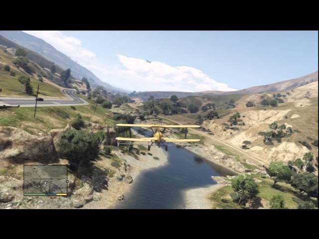 Grand Theft Auto V Gameplay: Trevor Hijacks A Merryweather Cargo Plane