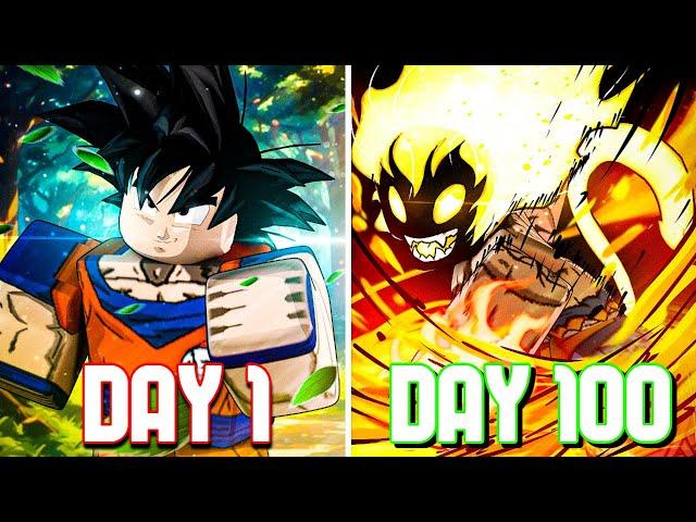 I SURVIVED 100 Days as SAVIOR GOKU in Dragon Soul.. - Roblox