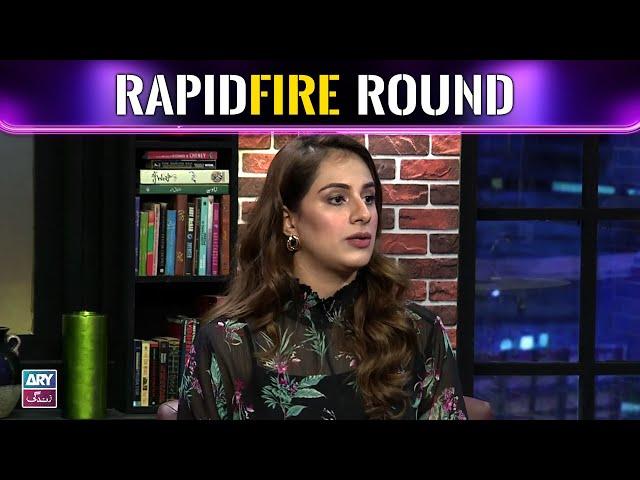 RapidFire | Maham Aamir | The Night Show with Ayaz Samoo